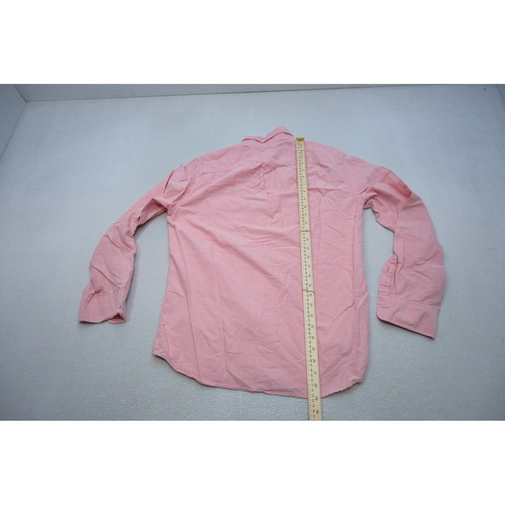 J.Crew Button Down Dress Shirt Mens Medium Pink Flex Oxford Long Sleeve EUC - Picture 9 of 9